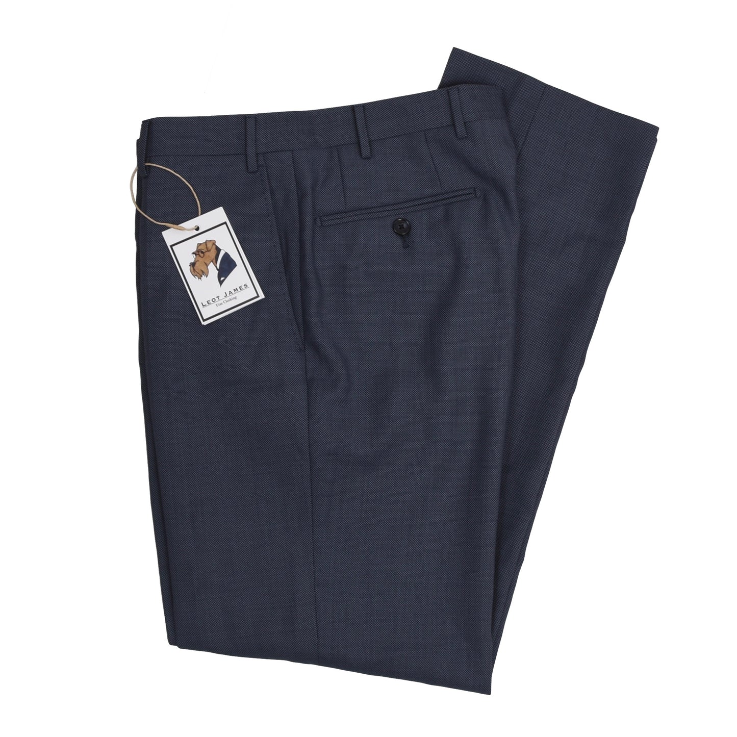 Corneliani Wollhose Größe 46 - Blue Nailhead