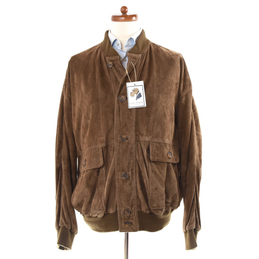Watson's Suede Jacket/Blouson Size 50-52 - Brown