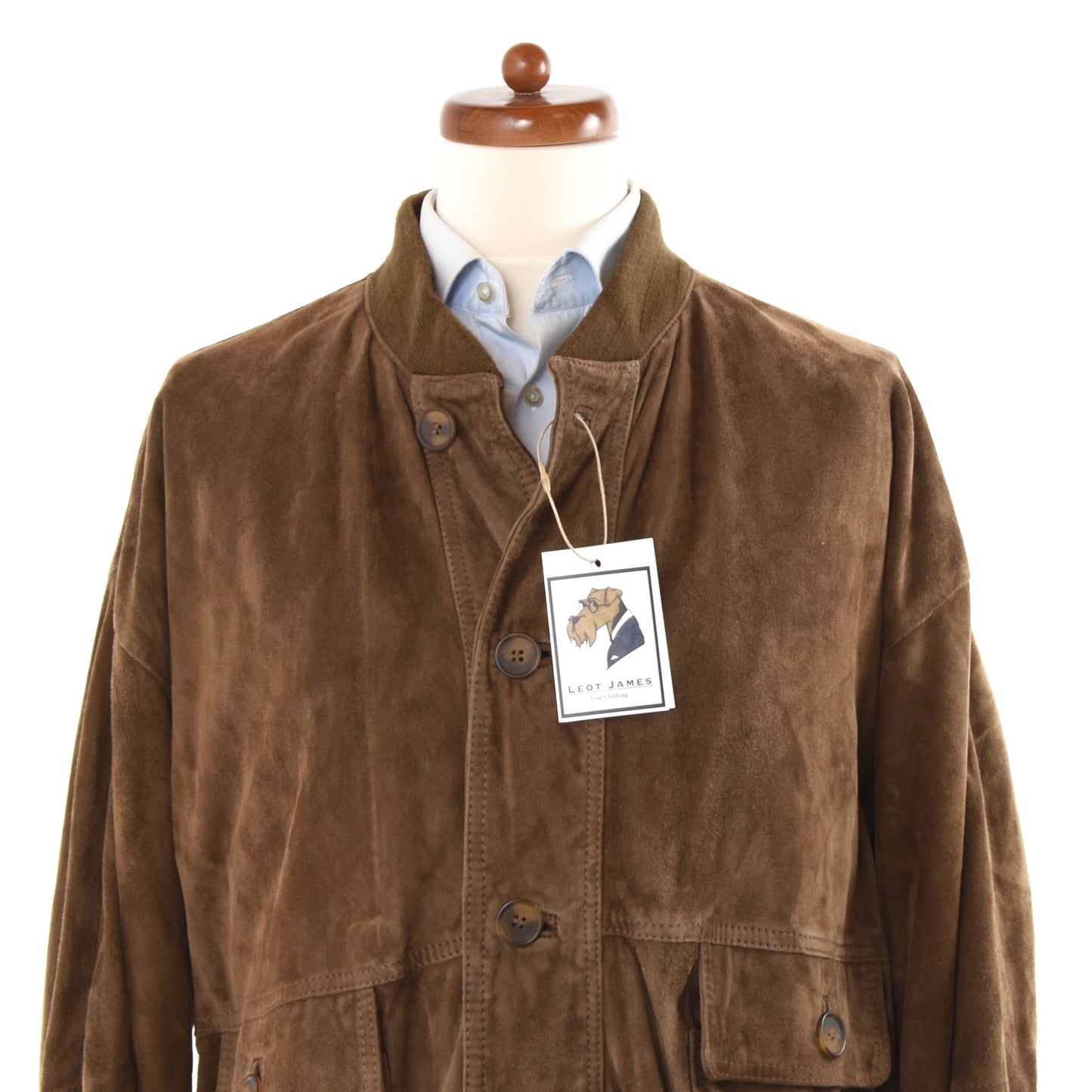 Watson's Suede Jacket/Blouson Size 50-52 - Brown