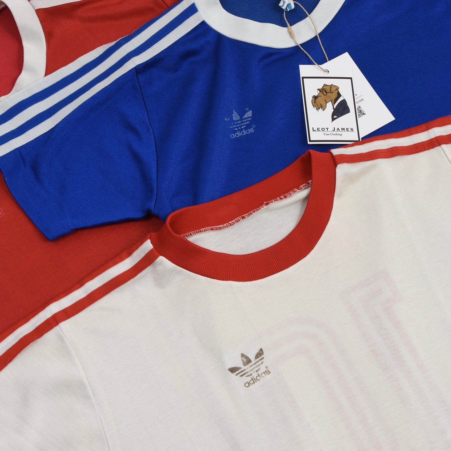 Vintage '80s Adidas Jersey - Red