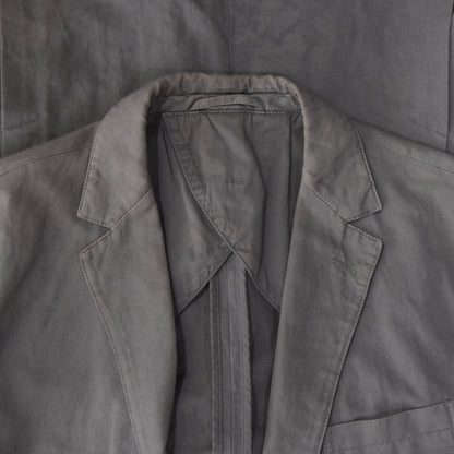 Z Zegna Cotton/Linen Jacket Size 50 L - Grey