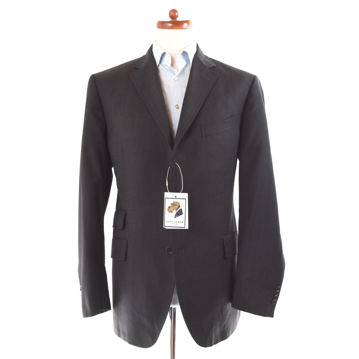 Etro Milano Wool Jacket Size 56 Grey – Leot James
