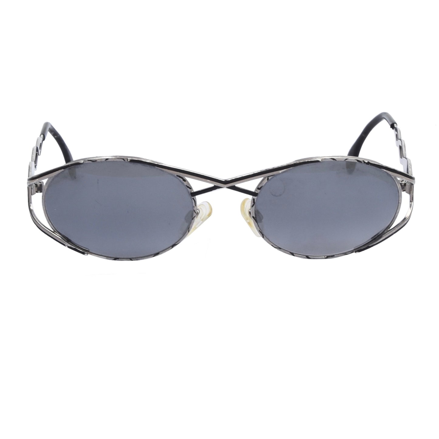 Cazal Mod 977 Col. 549 Sonnenbrille - Silber/Schwarz