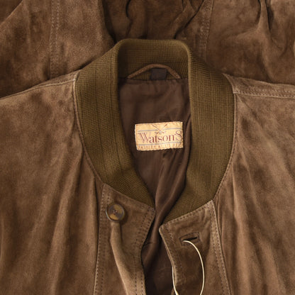 Watson's Suede Jacket/Blouson Size 50-52 - Brown