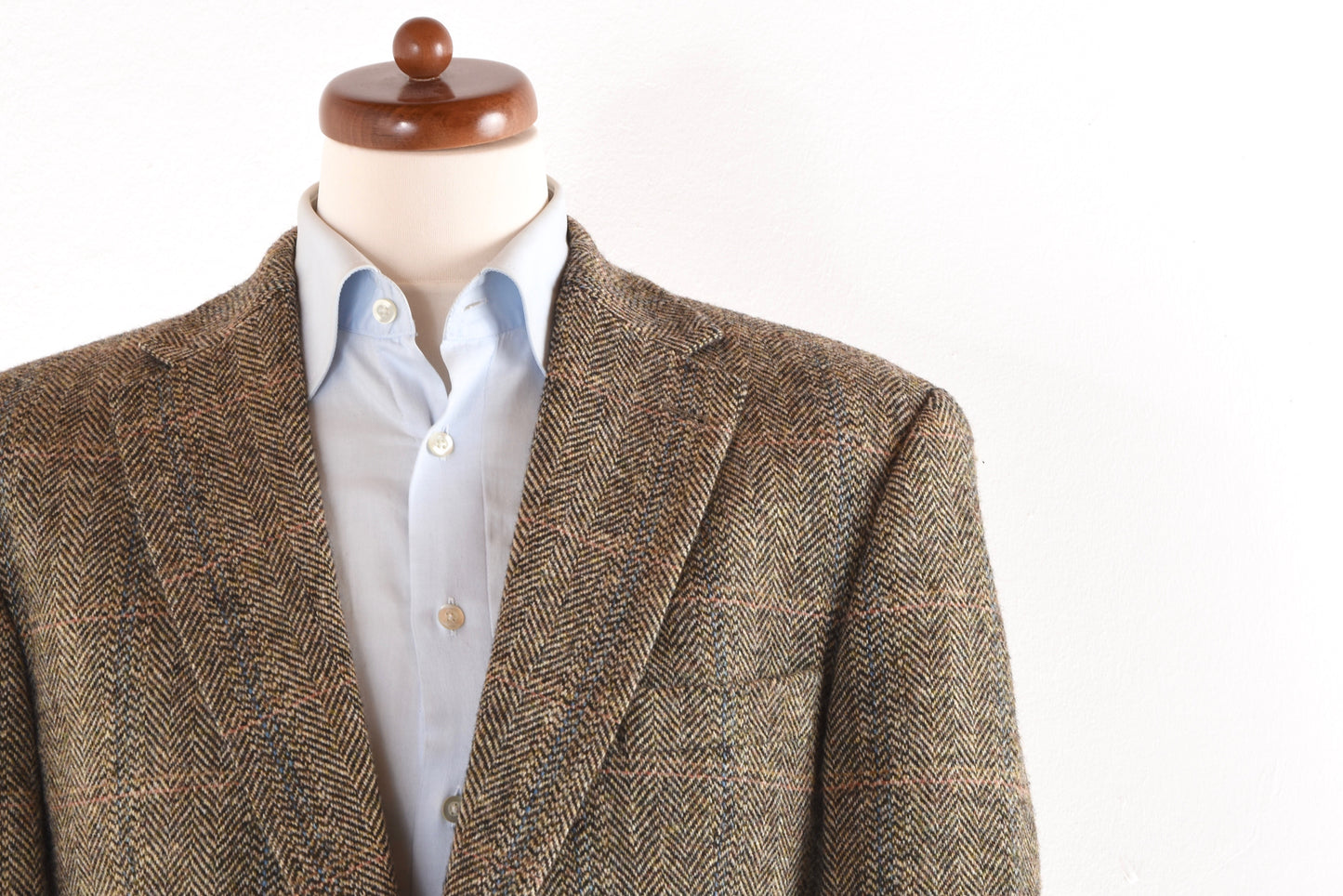 Harris Tweed/Barutti Wolljacke Größe 26/42S - Braun