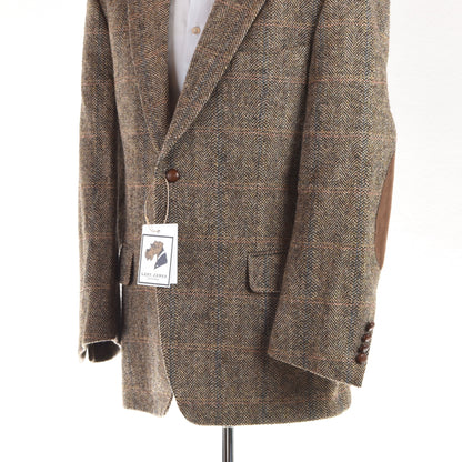 Harris Tweed/Barutti Wolljacke Größe 26/42S - Braun