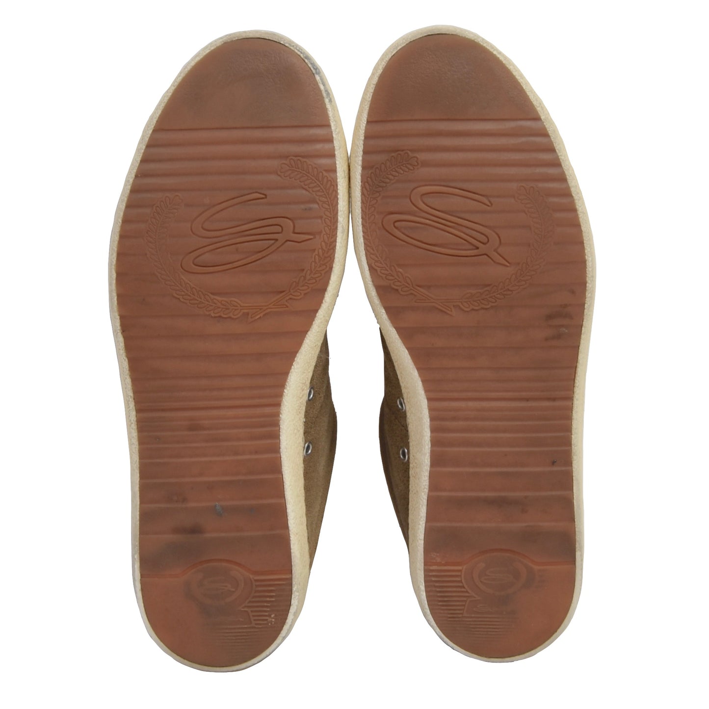 Santoni Leather Sneakers Size 7.5 - Brown