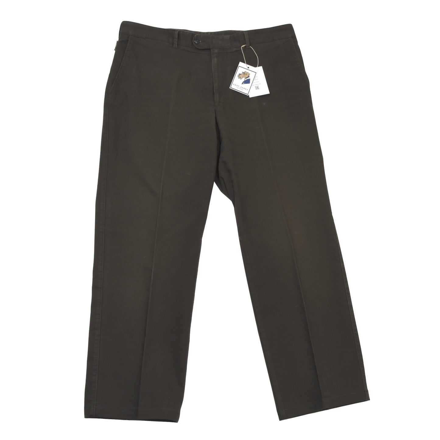 Burberry London Baumwollhose Größe 54 - Braun-Grün