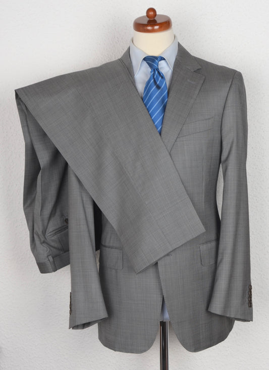 Canali 1934 Wool Suit Size 52 - Light Grey