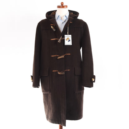 Vintage Gloverall Duffle Coat Size 36 - Chocolate Brown