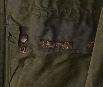 Driza Bone Waxed Jacket Aussie Ranger Size L - Moss Green