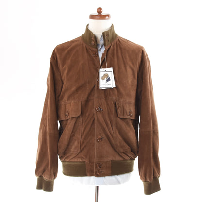 Le Iene Suede Jacket/Blouson Size 50 - Brown