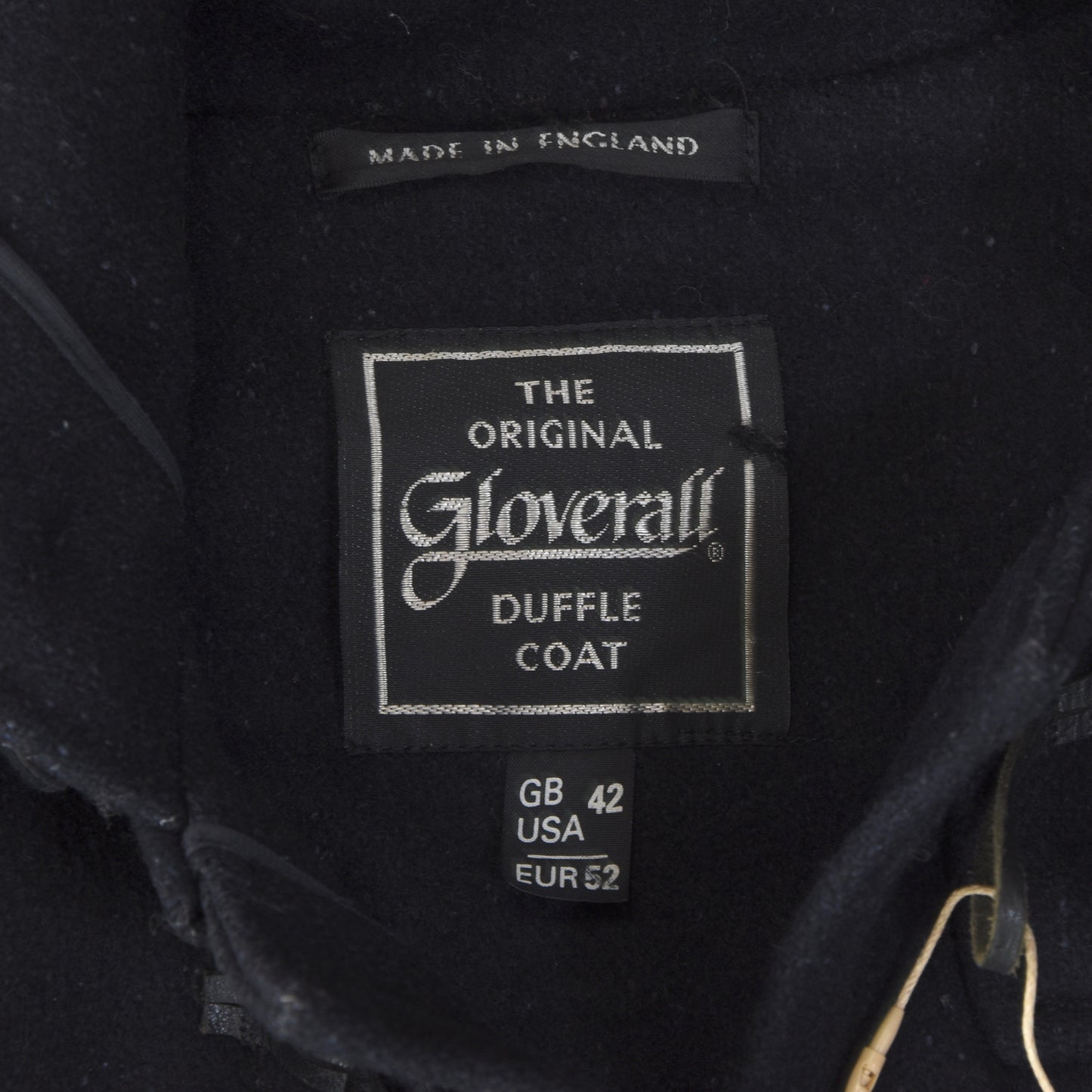 Vintage Gloverall Dufflecoat Größe EUR 52 GB/USA 42 - Marineblau