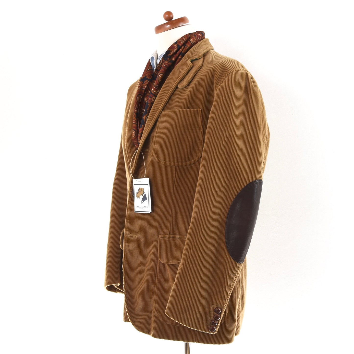 Polo Ralph Lauren Corduroy Jacket Size 42R - Tan