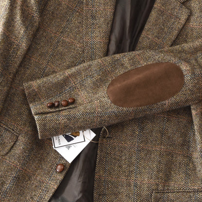 Harris Tweed/Barutti Wolljacke Größe 26/42S - Braun