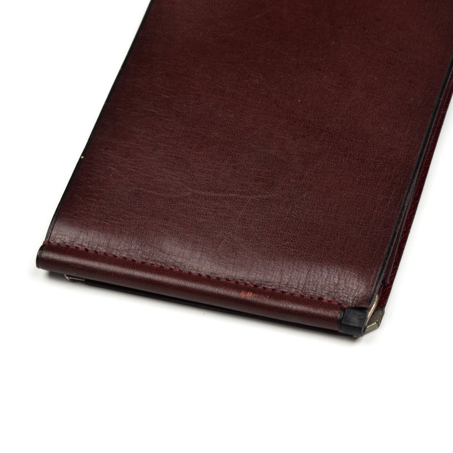 Valextra Milano Double-Sided Wallet with Clips - Burgundy