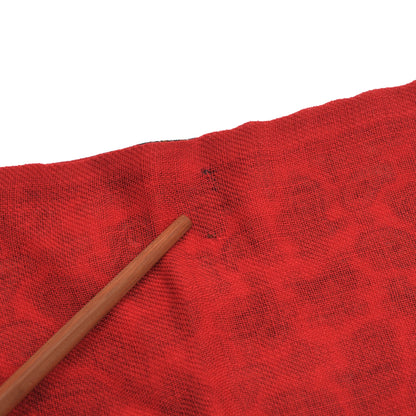 Paisley-Kleiderschal aus Wolle - Rot