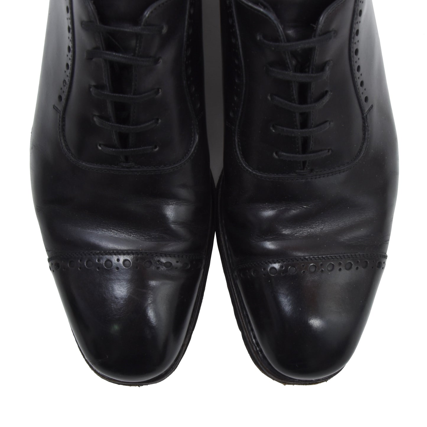 Salvatore Ferragamo Tramezza Shoes Size 7 EEE - Black