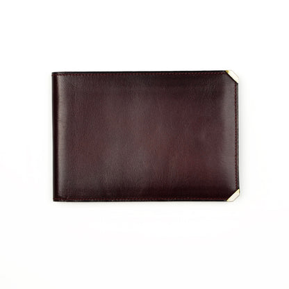 Valextra Milano Wallet/Billfold Document Holder - Burgundy