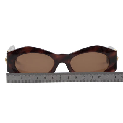 Jahrgang Gianni Versace Sonnenbrille Mod. 422 Spalte 900 - Schildkröte