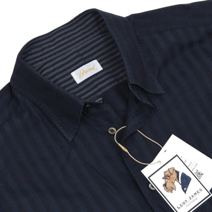 Brioni Cotton Shirt Size Size V - Striped