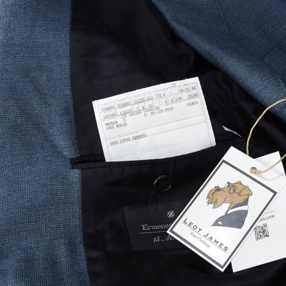 Ermenegildo Zegna 15milmil15 Wolljacke Größe 50 - Blau