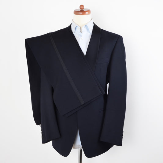 Vintage Shawl Lapel Tuxedo Size 50 - Navy Blue