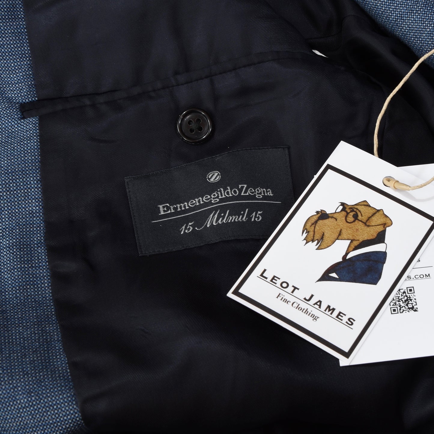 Ermenegildo Zegna 15milmil15 Wolljacke Größe 50 - Blau