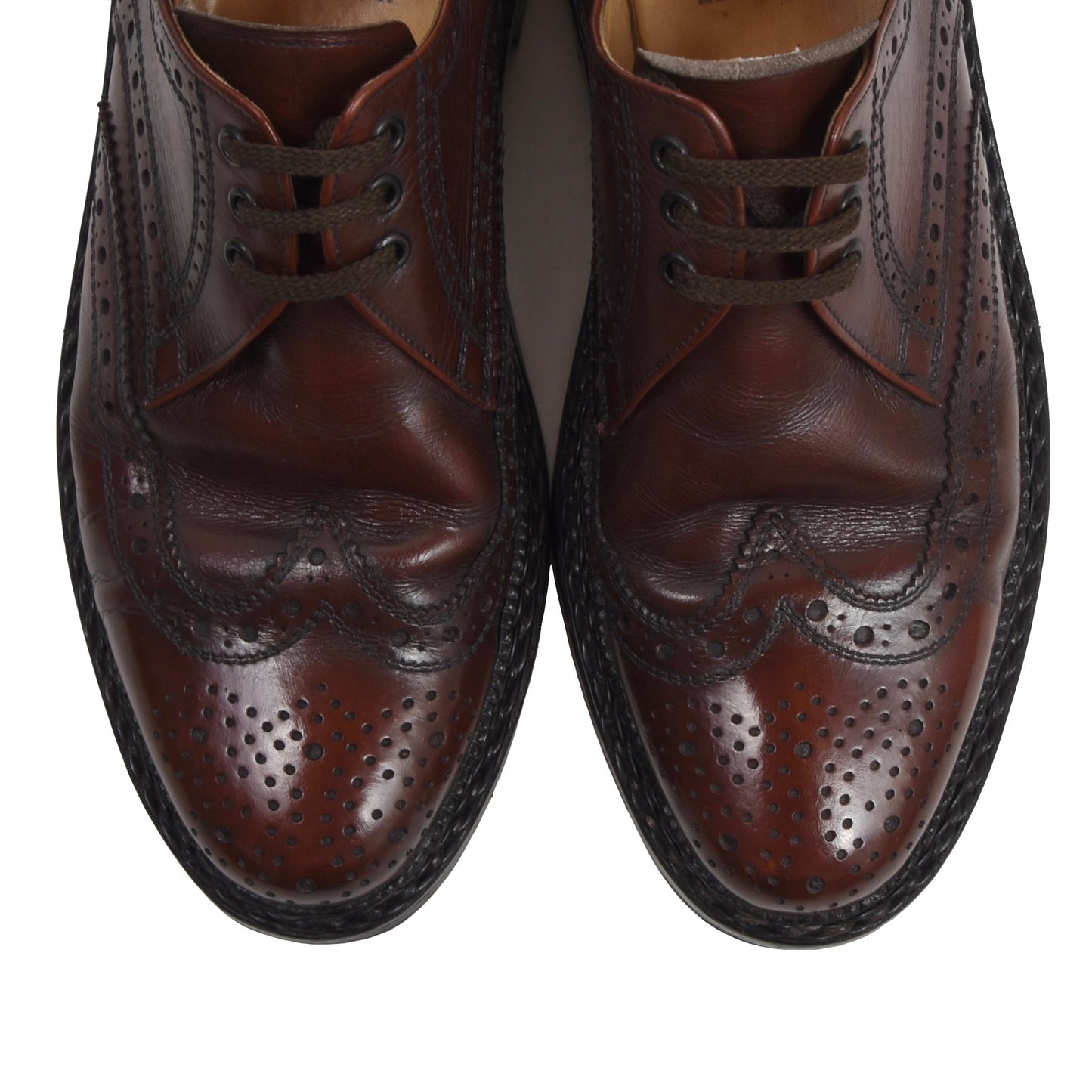 Apollo x Heinrich Dinkelacker Shoes Size 8 - Burgundy-Brown