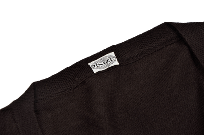 Knize Wien V-Neck Wool Sweater Vest 46 - Chocolate
