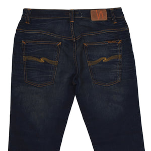 Nudie Thin Finn Jeans Größe W34 L 32 - Blau