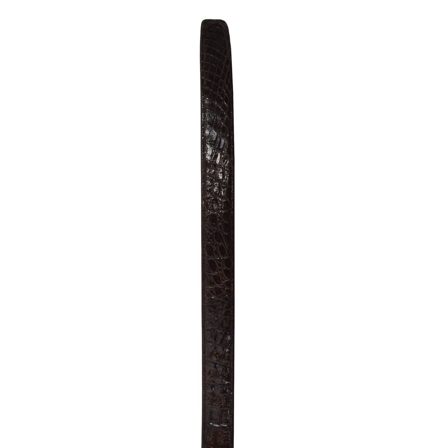 Genuine Crocodile Belt ca. 103..5cm Long - Brown