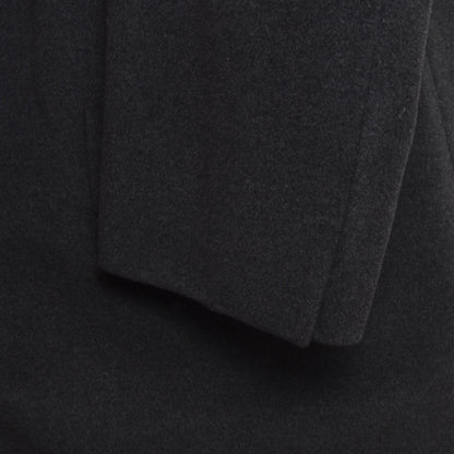 Vintage Handmade Heavy Wool Overcoat - Grey