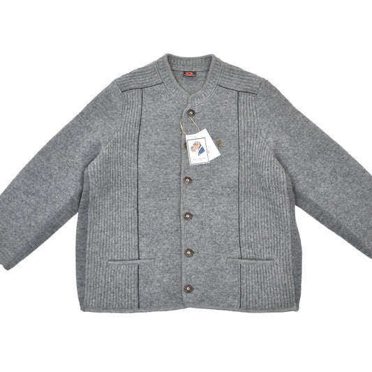 Giesswein Wool Cardigan Sweater/Jacket Size 48 - Grey