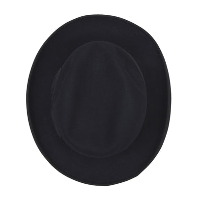 Habig Wien Homburg Hat Size 57 - Black