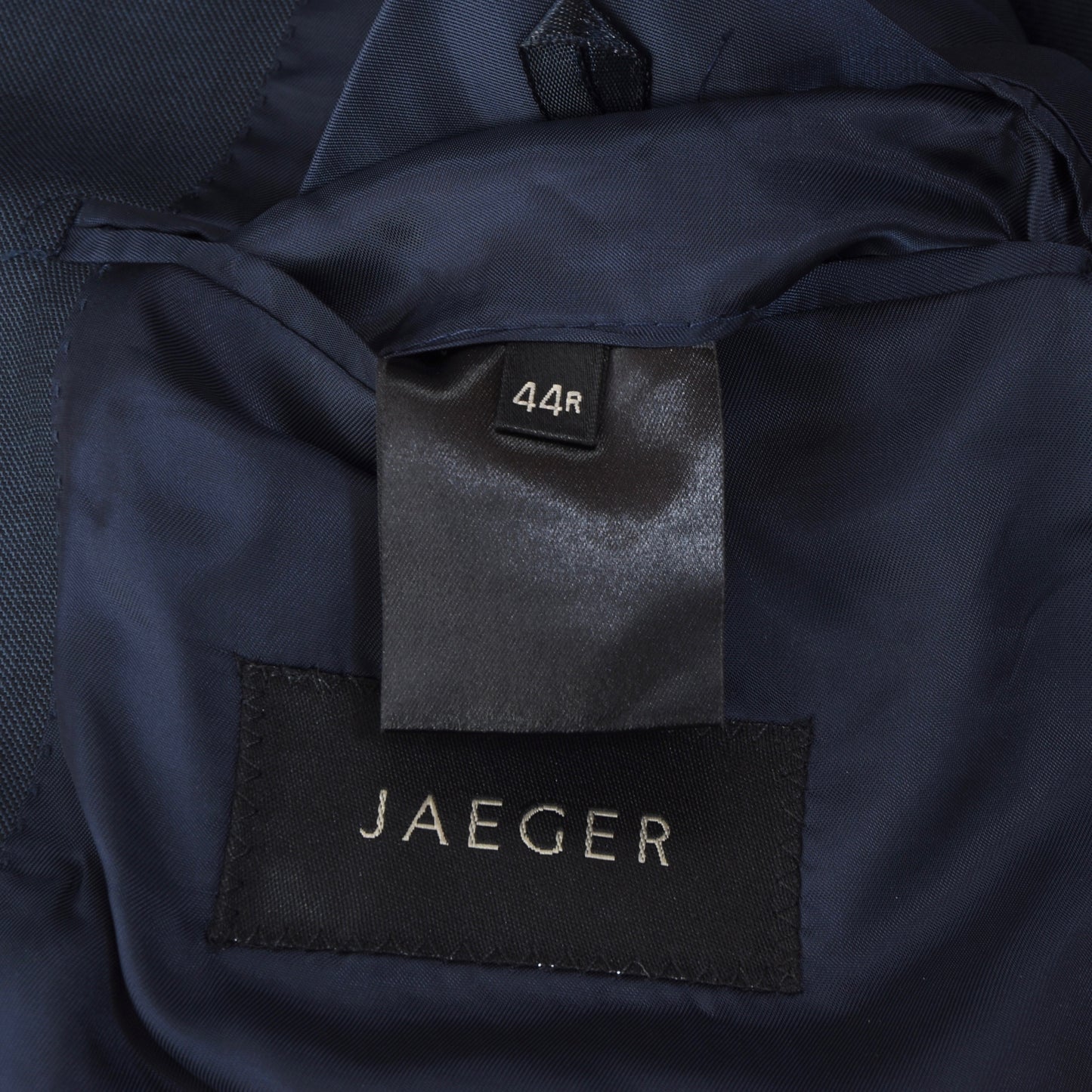 Jaeger Wolljacke Größe UK 44R - Blau