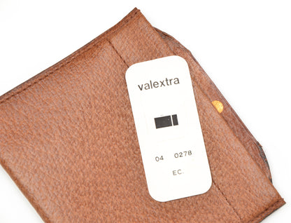 Valextra Milano Coin Wallet/Geldbörse - Braun