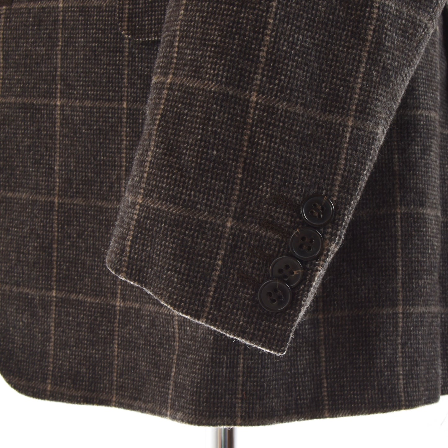 Ermenegildo Zegna Wolljacke - Brown Windowpane