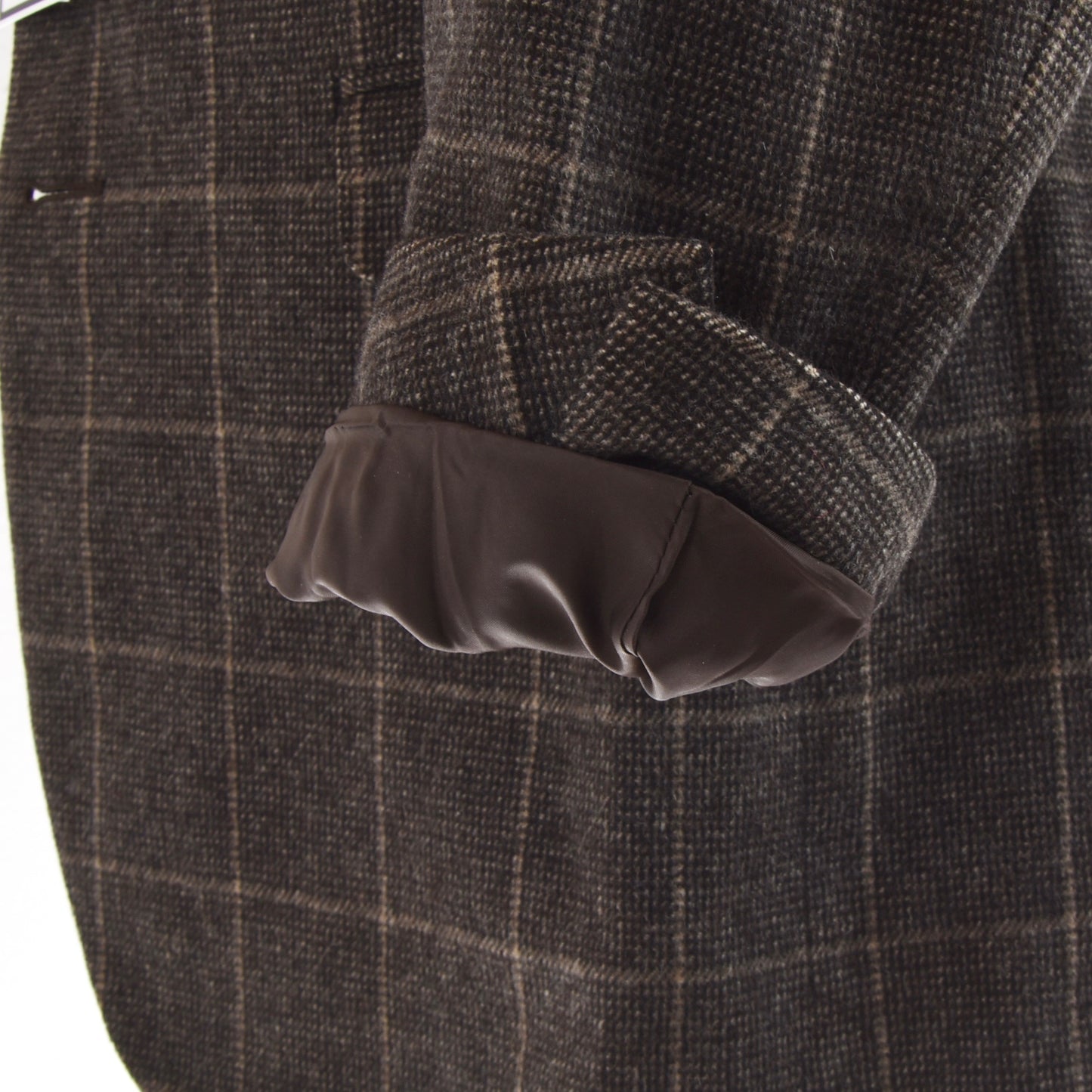 Ermenegildo Zegna Wolljacke - Brown Windowpane