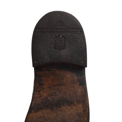 Apollo x Heinrich Dinkelacker Schuhe Größe 8 - Burgund-Braun