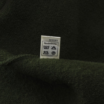 Klassische Strickjacke/Jacke aus gekochter Wolle, 48 cm Brustumfang – Grün