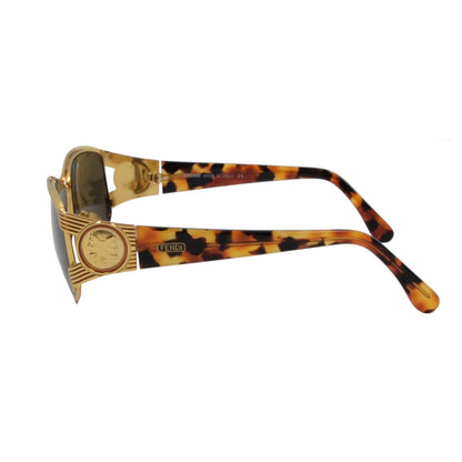 Vintage Fendi Sunglasses FS 232 Col 786 - Tortoise & Gold