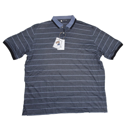 Brioni Polo Shirt Size XXXL - Striped