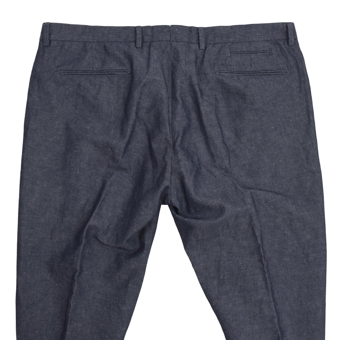 Briglia 1949 Cotton/Linen Pants Size 54 Slim - Blue