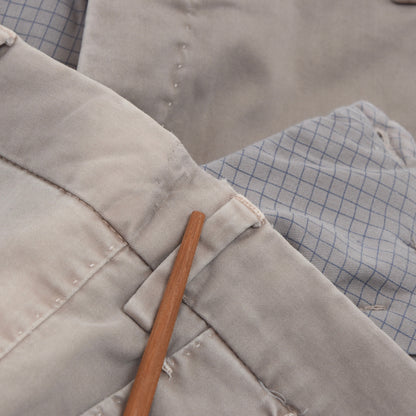 Luigi Borrelli Napoli Cotton Pants Slacks Size 54 - Tan
