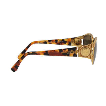 Vintage Fendi Sonnenbrille FS 232 Col 786 - Schildkröte &amp; Gold