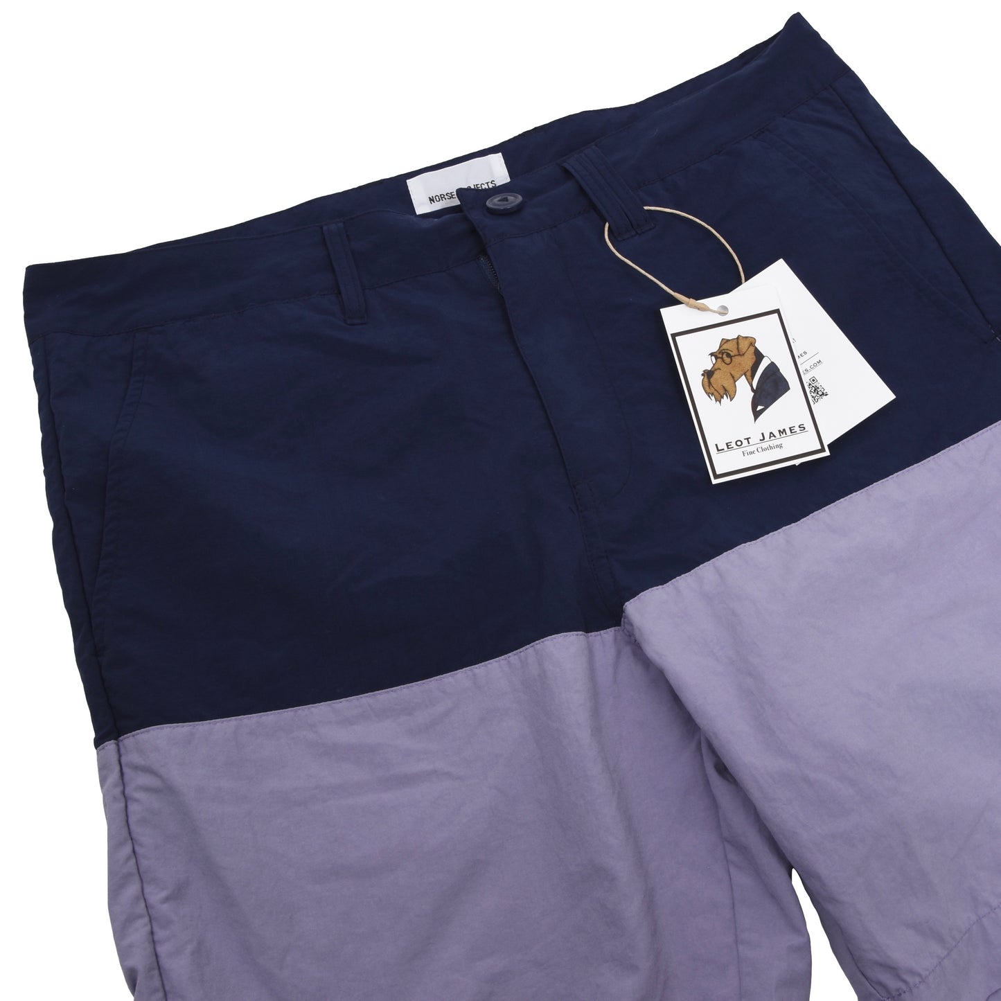 Norse Projects Swim Shorts/Trunks Size Small - Navy Blue/Lavender