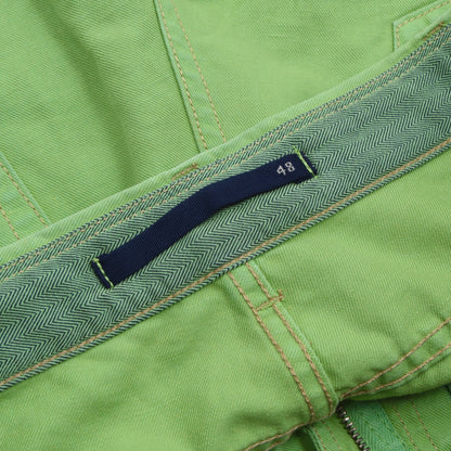 Incotex Leinen/Baumwolle Shorts Größe 48 - Grün