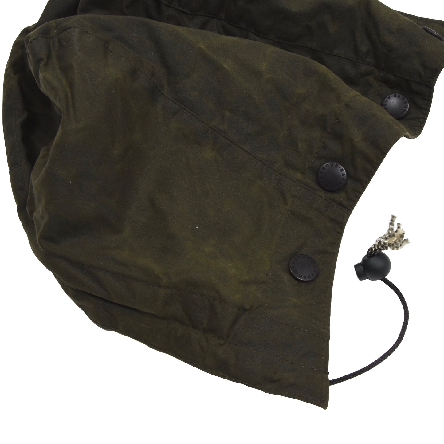 Barbour A127 Waxed Hood/Hat - Green