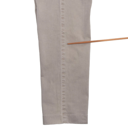 Luigi Borrelli Napoli Cotton Pants Slacks Größe 54 - Hellbraun
